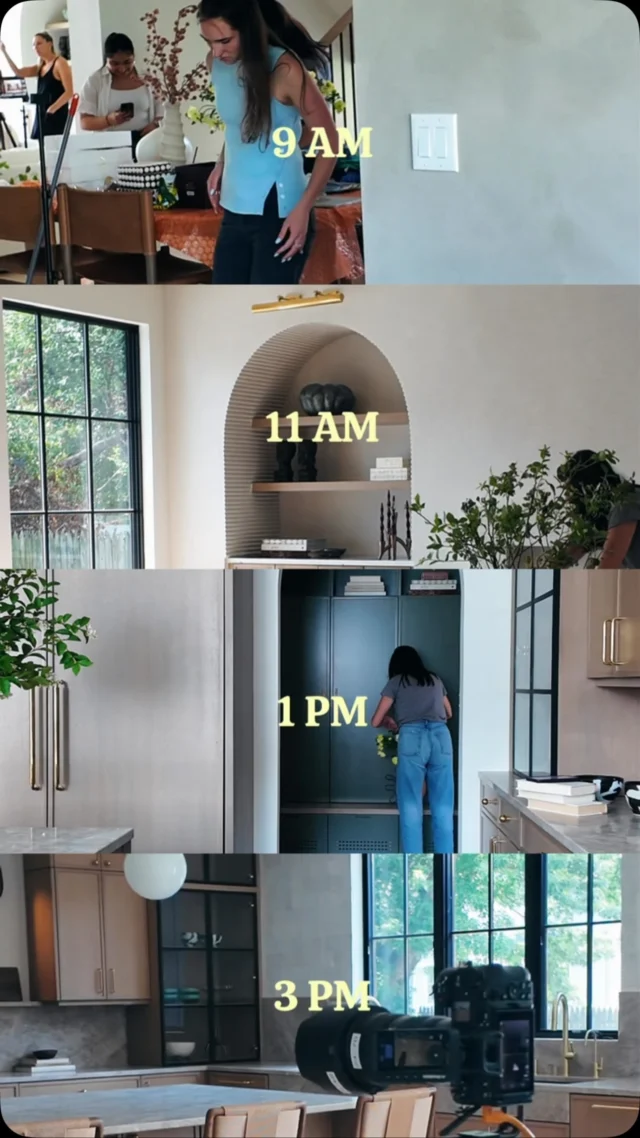 Heavy on the styling, adjusting…& re-adjusting some more on photoshoot day🥲 A true labor of love. Can’t wait to share this stunner with you all soooo soon! Ask me anything about this custom new build in the comments & I’ll film a special Q&A for you all👀