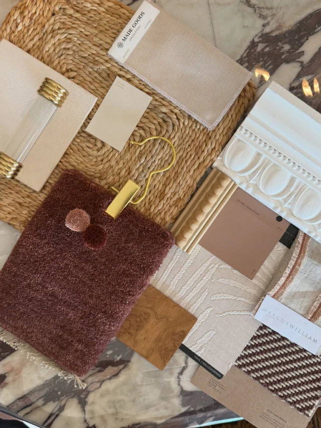 What I mean when I say I’m on island time. Soooo many pretty palettes happening at the AHD island lately. Swipe for a few of my favs…you’ll see some of them in completed projects realllll soon👀
